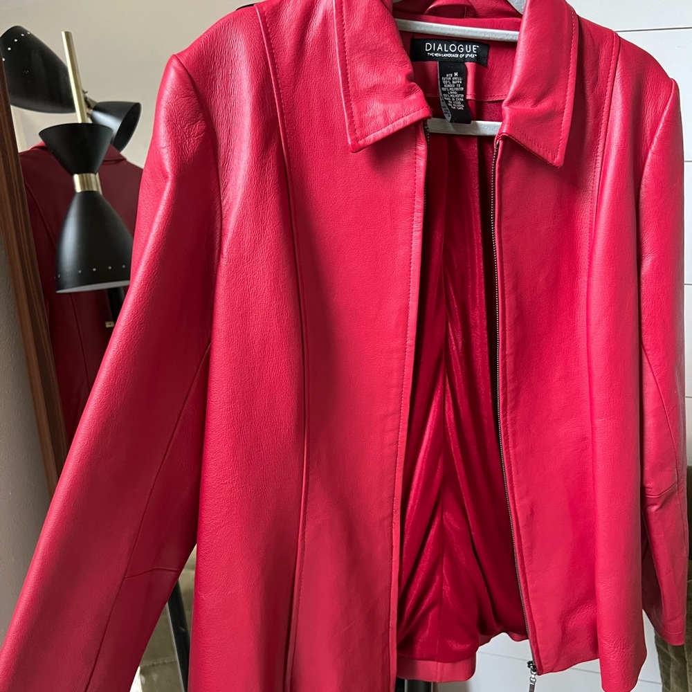 Vintage Dialogue leather Jacket